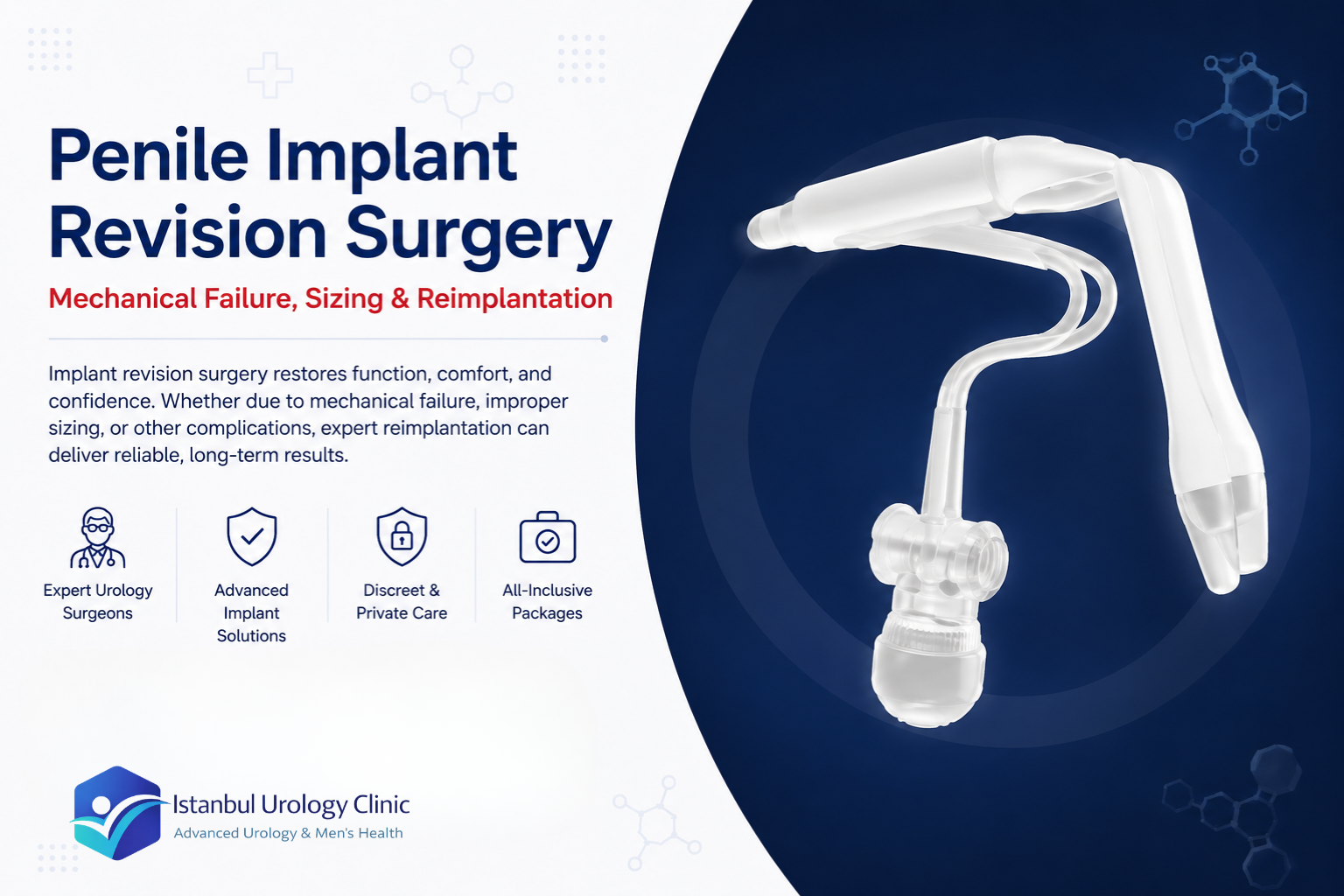 Penile Implant Revision Surgery: 3 Scenarios Explained