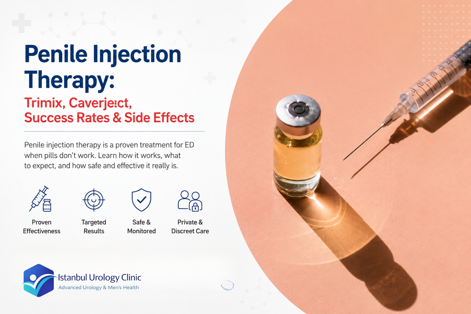Penile Injection Therapy: Trimix, Caverject, Risks & Success Rates