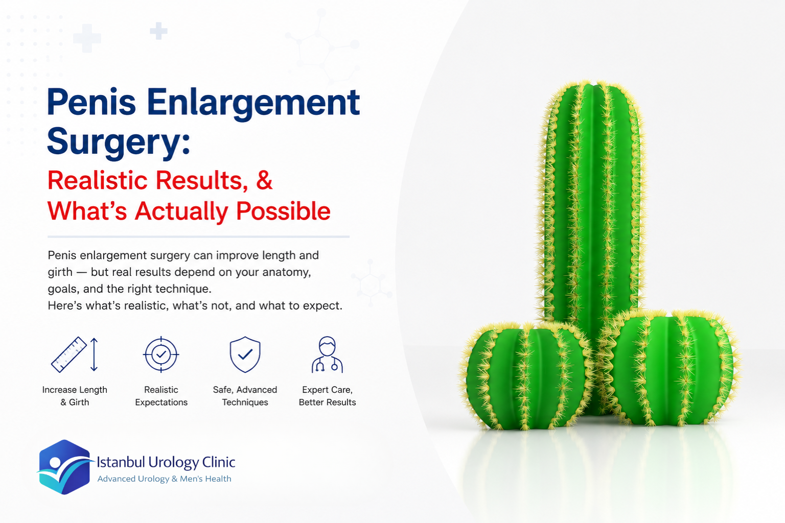 Penis Enlargement Surgery: Procedures, Realistic Results, and What’s Actually Possible
